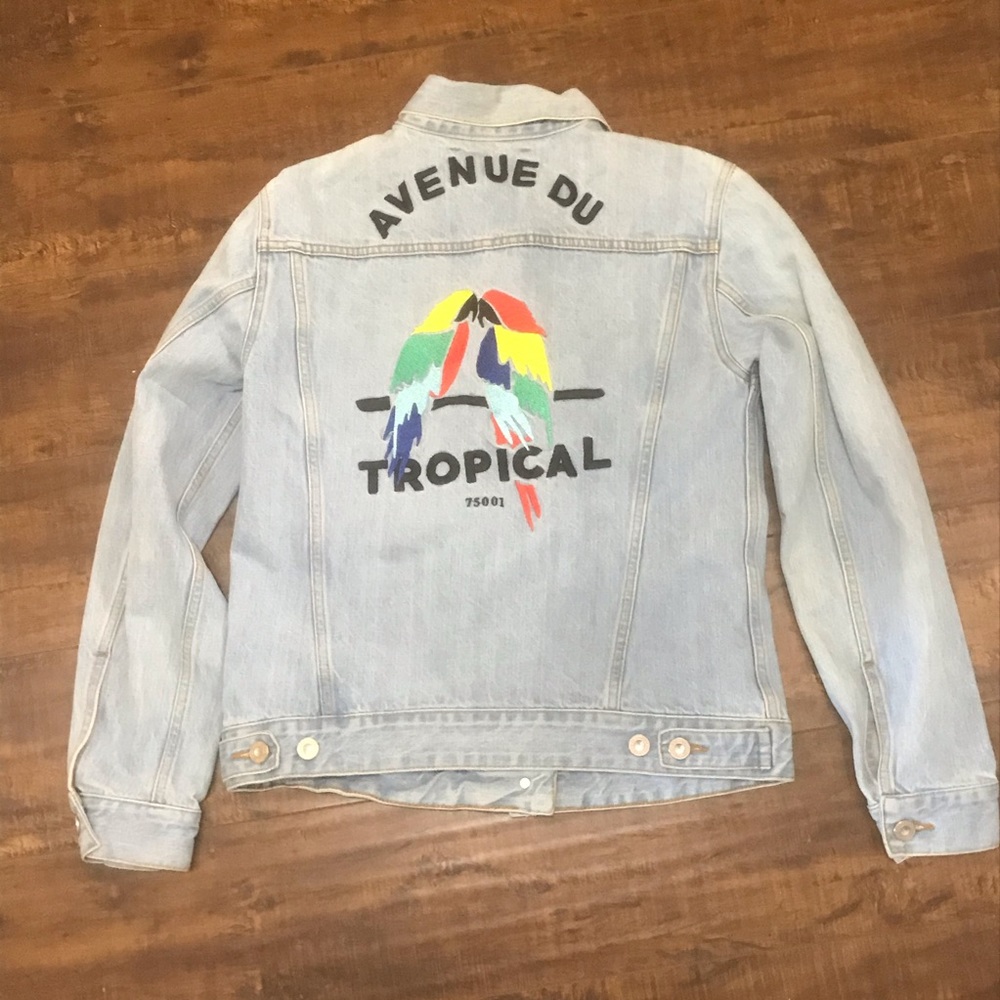 Etre Cecille Womens Denim Jacket size 38